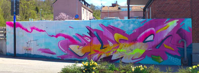Graffiti av Clean Fredrik Hesseldahl 2012