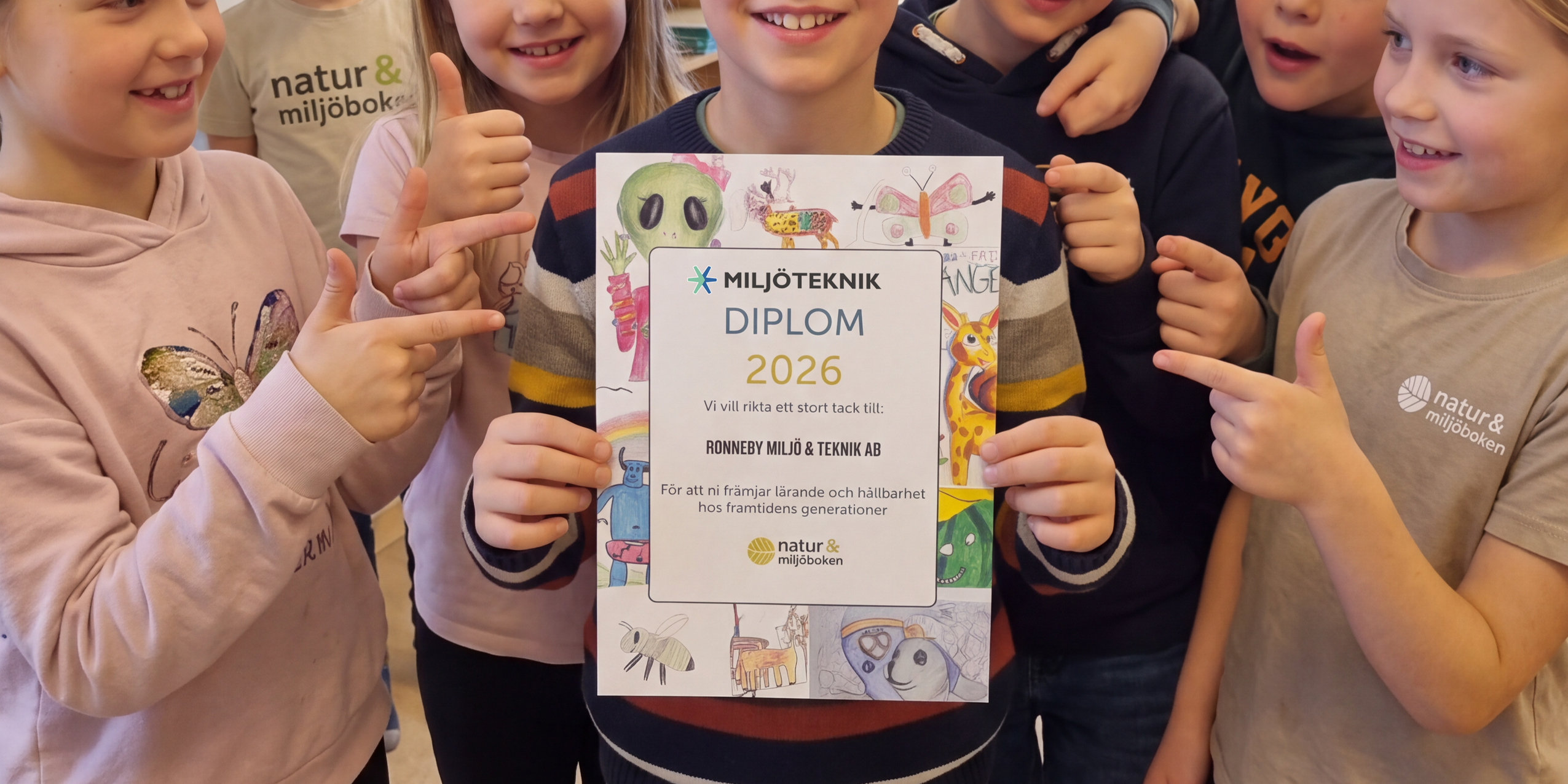 Bild på diplom